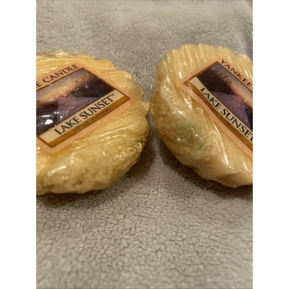 Lake Sunset Wax Melt (lot of 2) Discontinued‎ Scent Yankee Candle 0.8 Oz